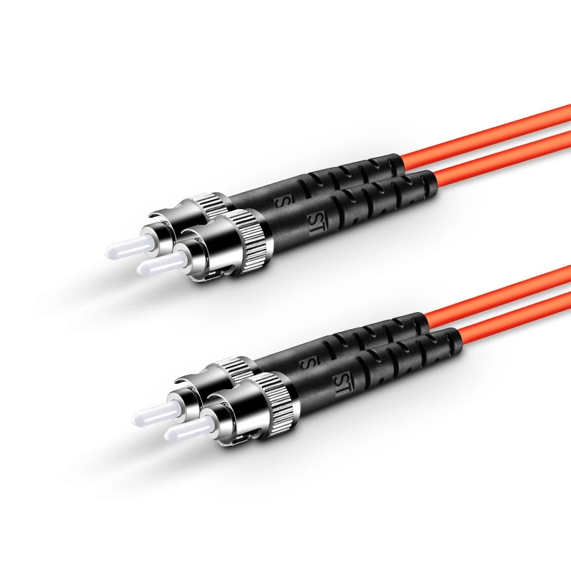 20m (66FT) LC Upc to Sc Upc Duplex 3.0mm PVC (OFNR) Om2 Multimode Fiber Optic Patch Cable