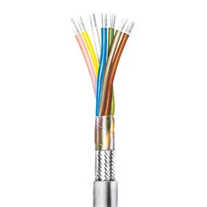 High Quality 2/4/6/8 Cores UTP FTP Shielded Shielded CCA Bare Copper OFC Alarm Cable Retractable Security Cable Control Cables