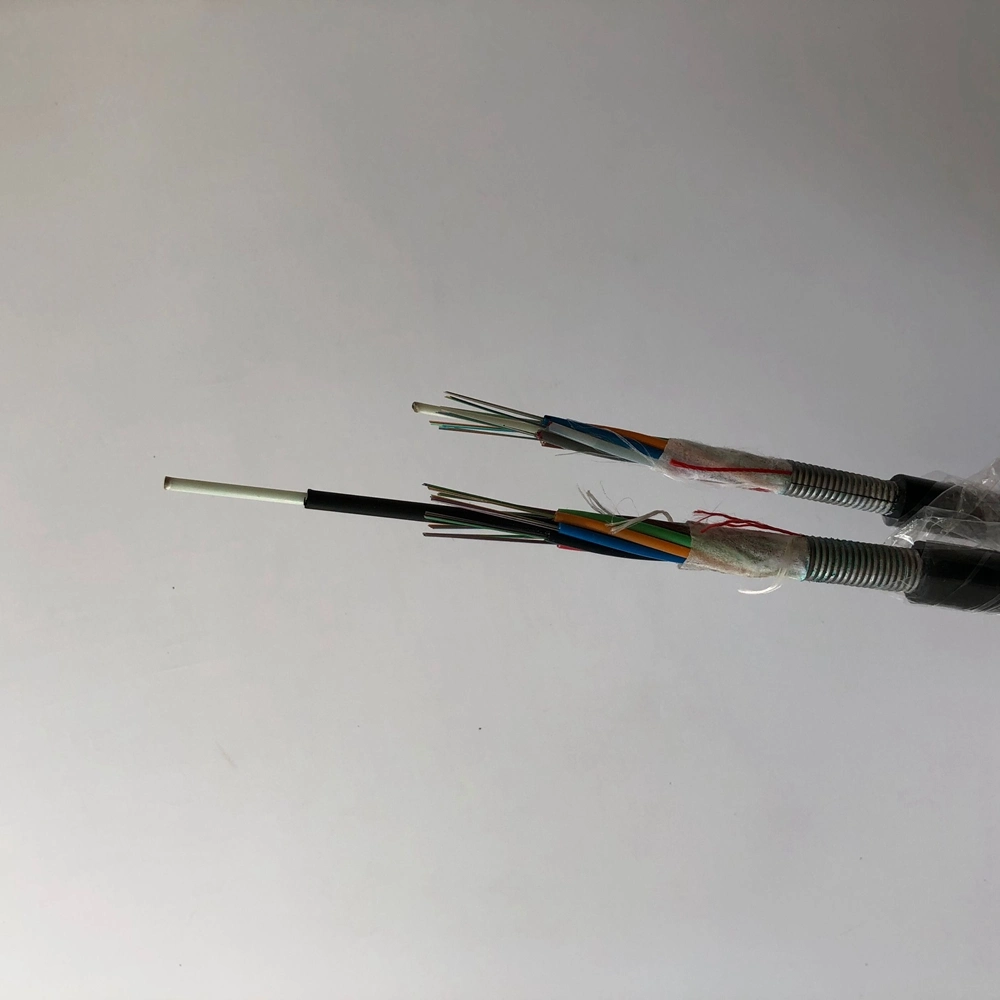 Gyfts Fiber Optic Cable FRP Strength Steel Tape Armoured Fibre Optica Cable