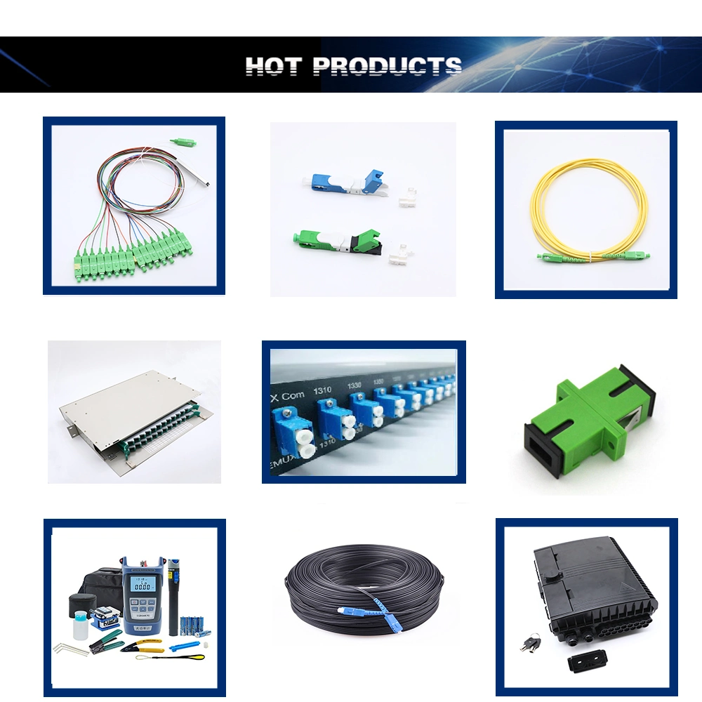 FTTH Drop Cable for Sc/APC Fiber Optic Pigtail