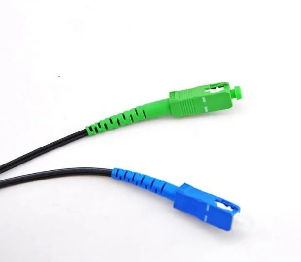 Fcj Outdoor Drop Cable Sc APC Simplex Singlemode Patch Cord FTTH Fiber Optic