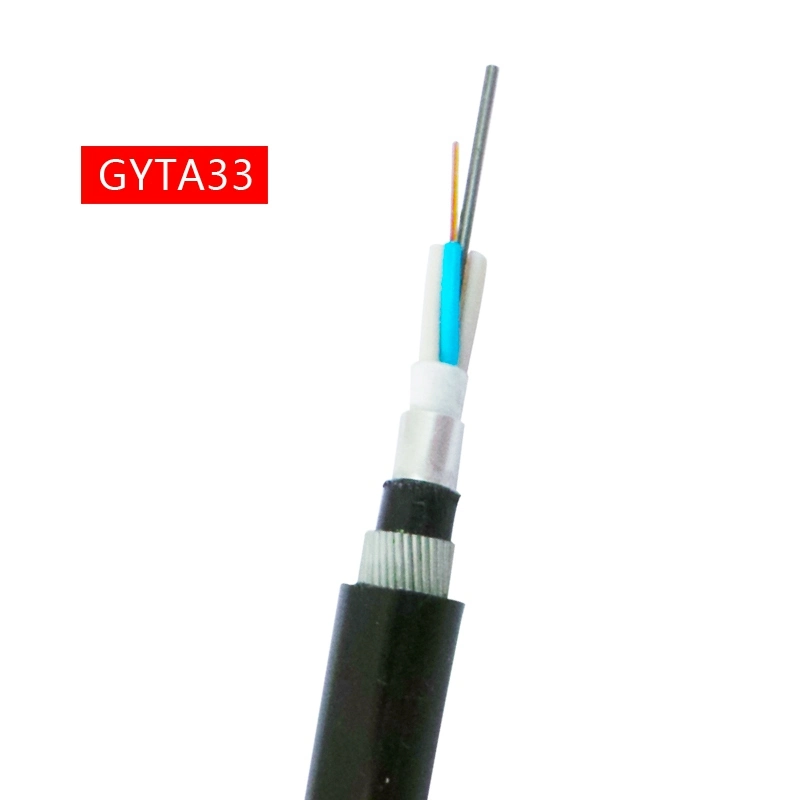 GYTA33 4 6 12 Core Optic Fiber Shallow Water Sea Submarine Cable