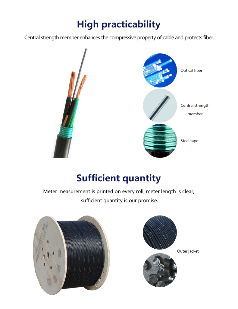 Hybrid Optical Fiber Cable/Composite Cable for 4G Network