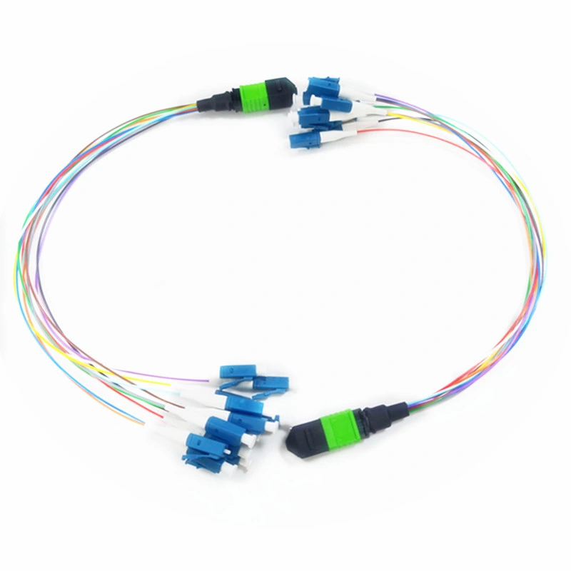 Cable Pigtail Optic Fiber Patch Cord MPO/APC-LC/Upc Sm