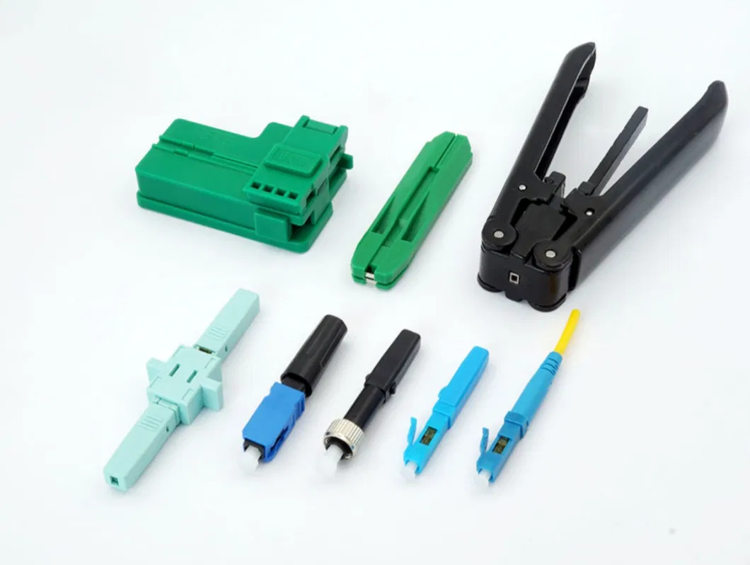 Sc Upc New Drawer Type Quick Assembly FTTH Fiber Optic Connector for Bbu Rru