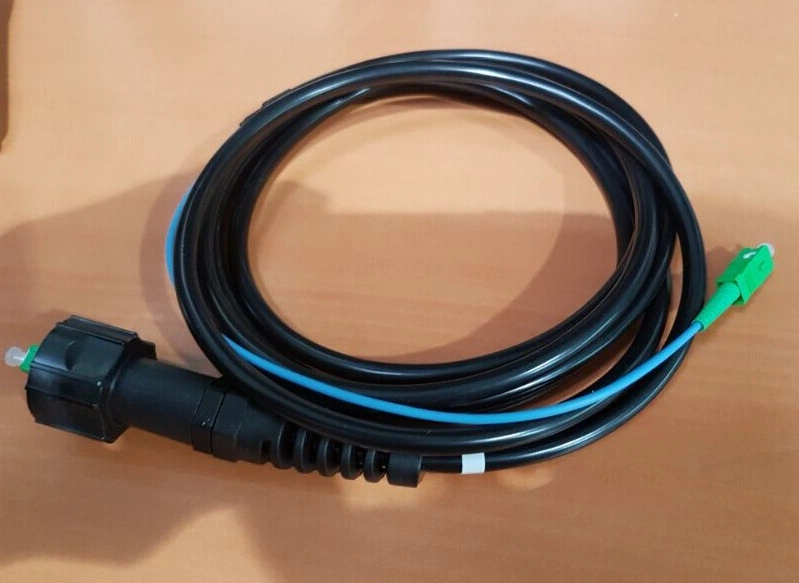 FTTH Outdoor Waterproof IP67 Fiber Optical Patch Cord ODVA SC Connector