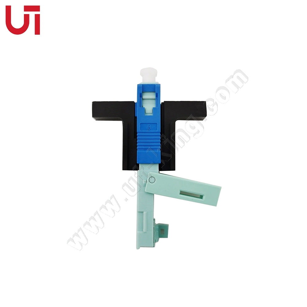 Free Sample Field Mountable Wedge Screw Fast Connector Sc APC Upc Single Mode Easy Assembly Fiber Optic FTTH Fast Connector