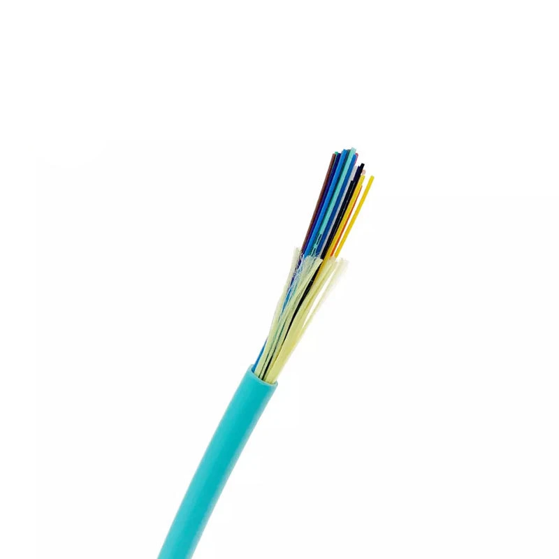 GJFJV 24 Core Om3 Tight Buffered LSZH Optical Fiber Cable