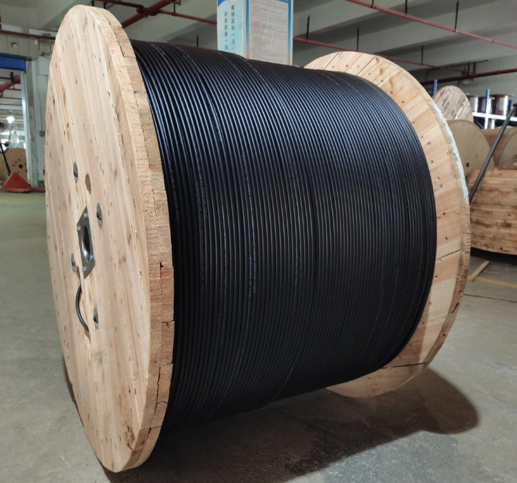 Outdoor Duct Armoured Steel Tape Single Mode 24 48 96 Core G652D Fiber Optic Cable Anti Rodent Cable GYTA GYTS