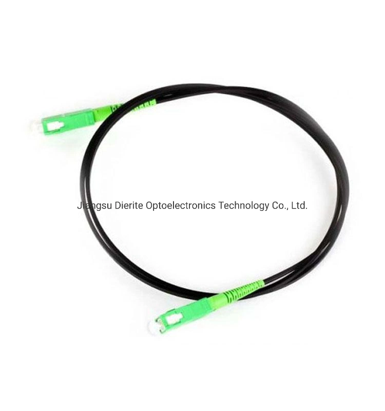 LC, Sc, St, FC Connector Type FTTH Bow Type Drop Fiber Optic Patch Cord Sc APC Upc