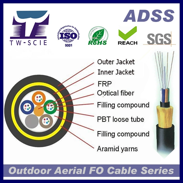 ADSS All Dielectic Self Supported Fiber Optic Cable-G