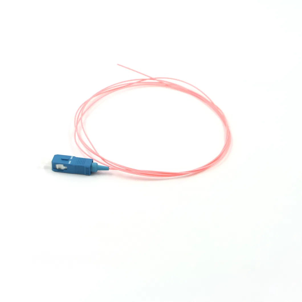 Sc Om4 Fiber Optic Pigtail with 1 Meter