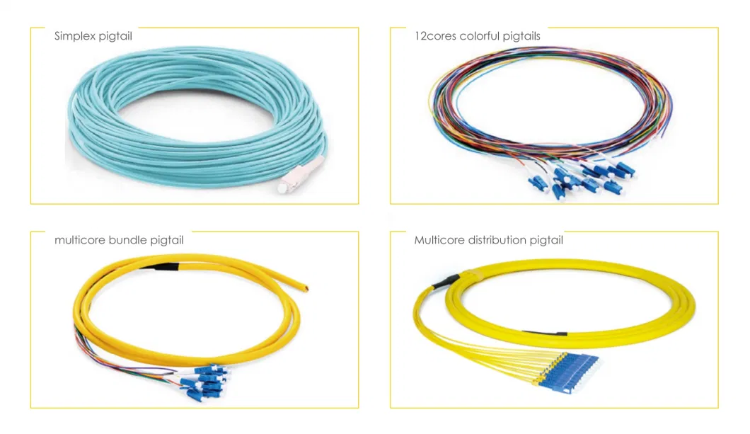 St FC LC Sc Fiber Opitc Pigtail Optical Fiber Indoor Pigtail