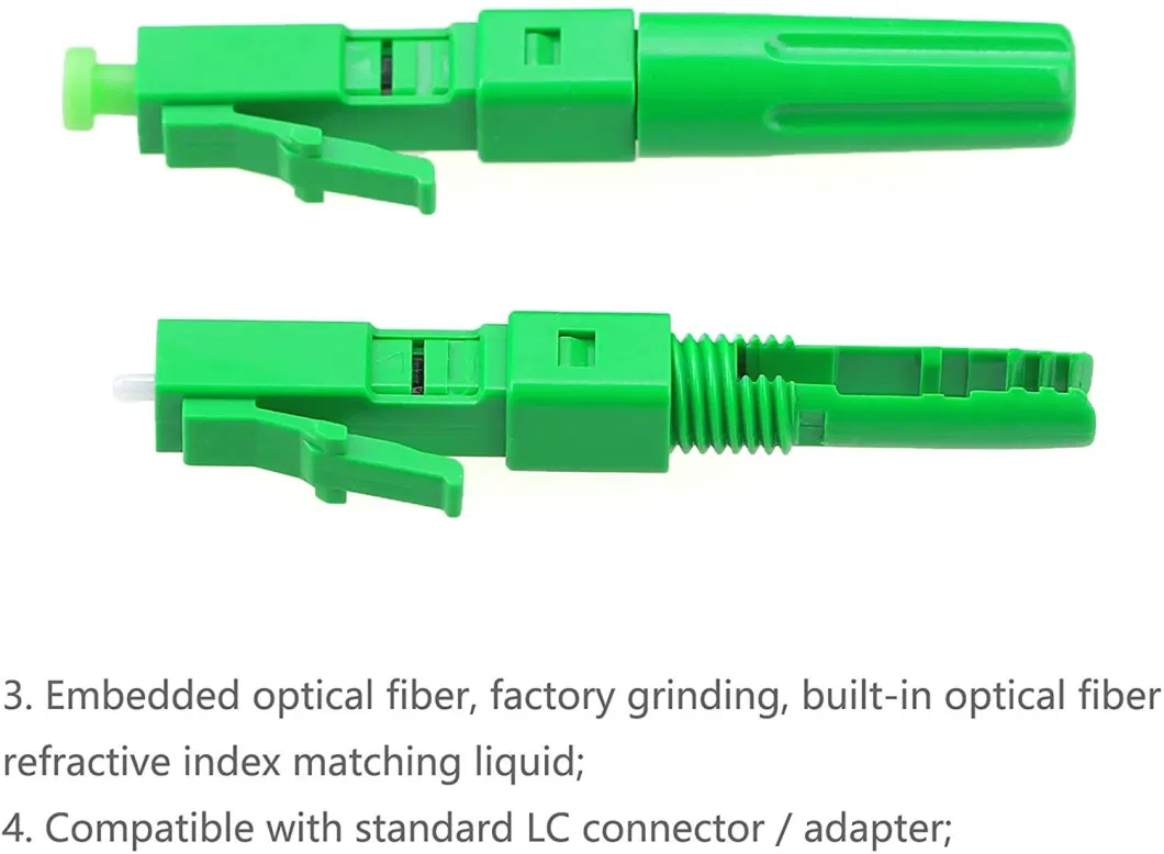 LC APC Single Mode Field Quick Connector