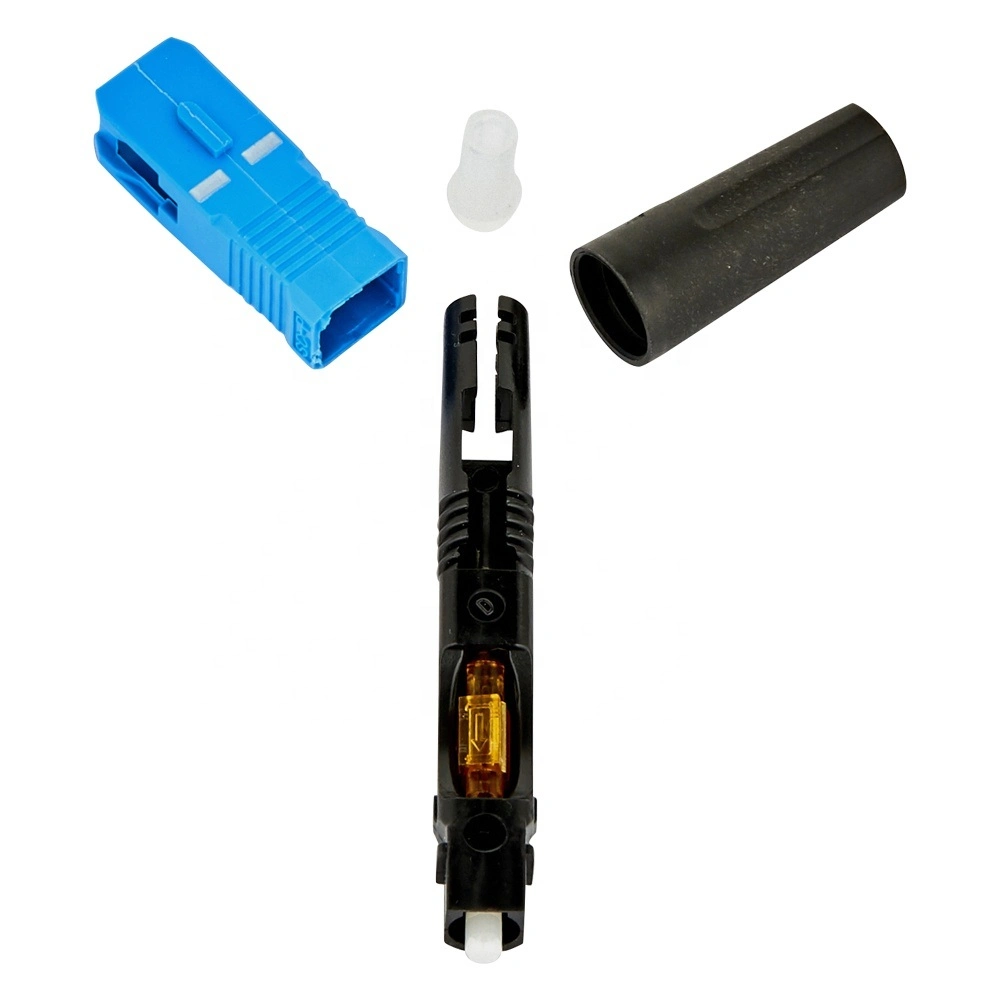 FTTH Fiber Optic Sc Upc Fast Connector for Drop Cable Connector