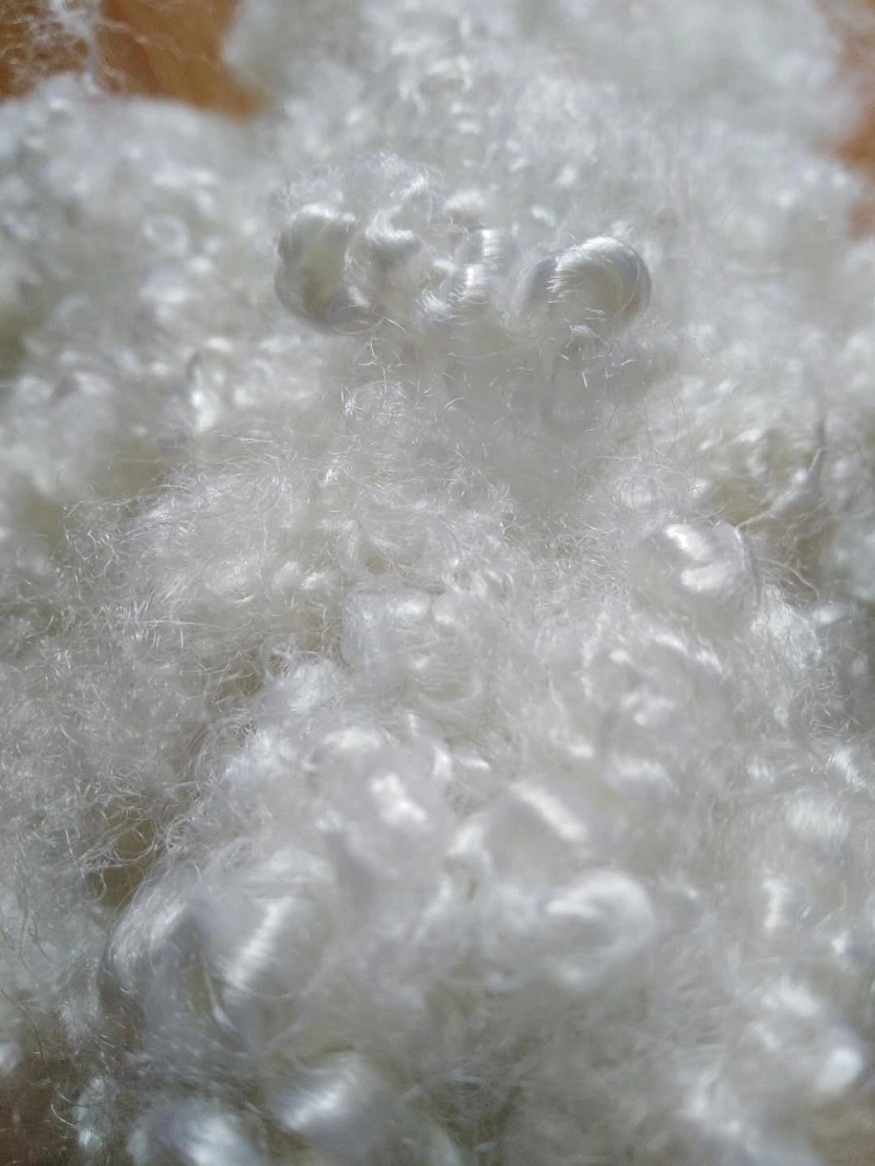 Low Price Polyester Staple Fiber 7D*64mm for Filling Stuff with Grs