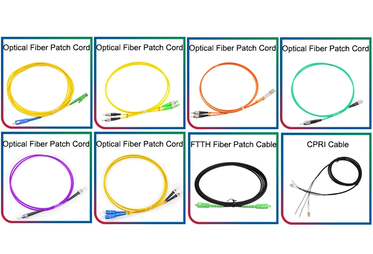 Sm mm Outdoor Fiber Patch Cable MPO Cable FTTX FTTH Fiber Optic Optic Patch Lead Rru Bbu Tight Buffered Patch Cord