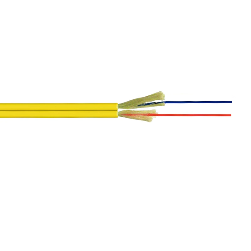Om1 Mmf 62.5/125 Duplex Fiber Optic Cable 3.0mm Od Orange Ofnr