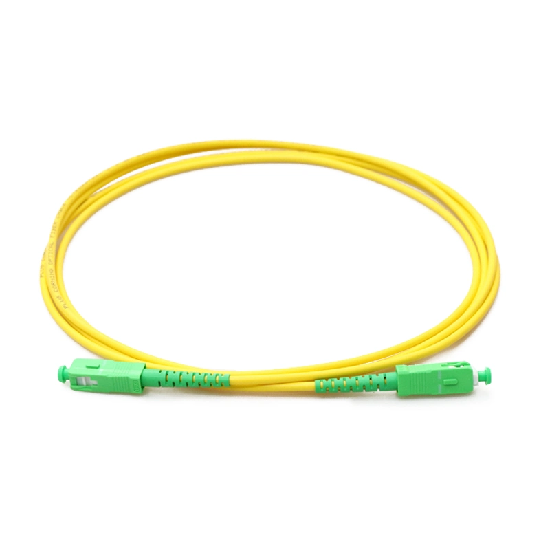 Fiber Optic Cable Single Mode Simplex Sc/APC-Sc/APC Fiber Optic Patch Cord 5%off