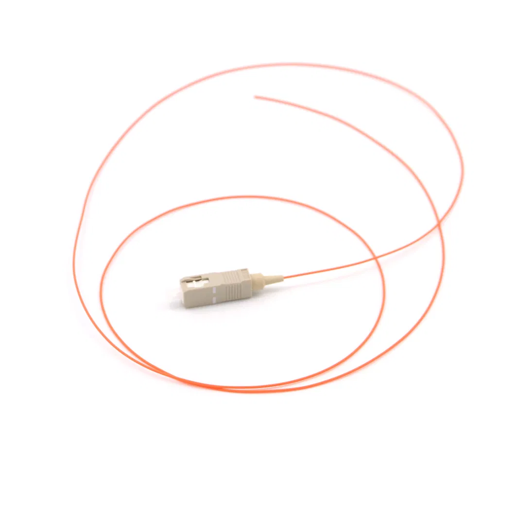 Sc Om4 Fiber Optic Pigtail with 1 Meter