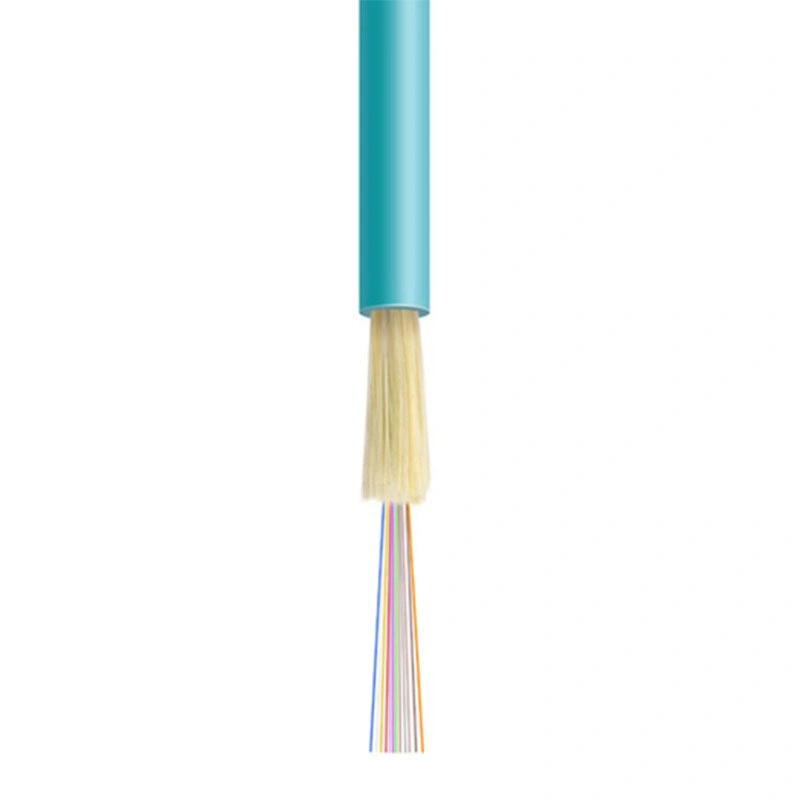 12-Core Multimode Om3 Non-Armored Loose Tube Indoor/Outdoor Fiber Optical Cable