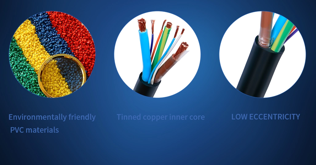 Light Weight Copper Fiber Hybrid Optical Cable Types Power Optical Fiber Composite Cable