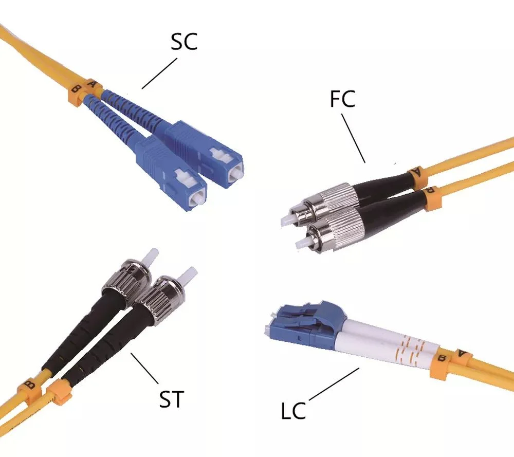 Sc-Sc APC Type Single Mode Sc APC Fiber Optic Patch Cord Simplex Fiber Optical Jumper Cable