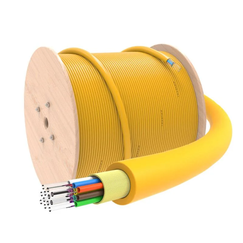 Single-Mode Multi-Core Round Tight Buffered Distribution Indoor Fiber Optic Cable