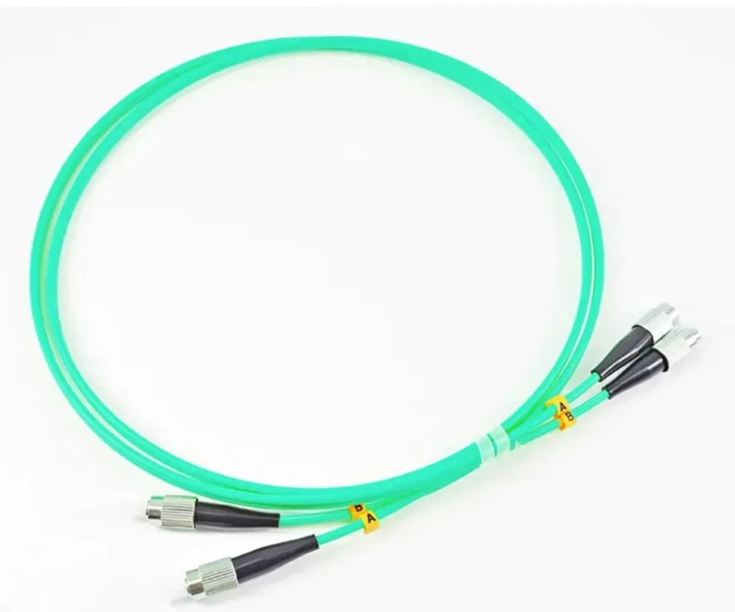 Optical Patch Cord Fiber Optic Cable 10gbs Om3 Om4 Multi Mode Simplex Duplex Jumpers Fiber Optic Patch Cords