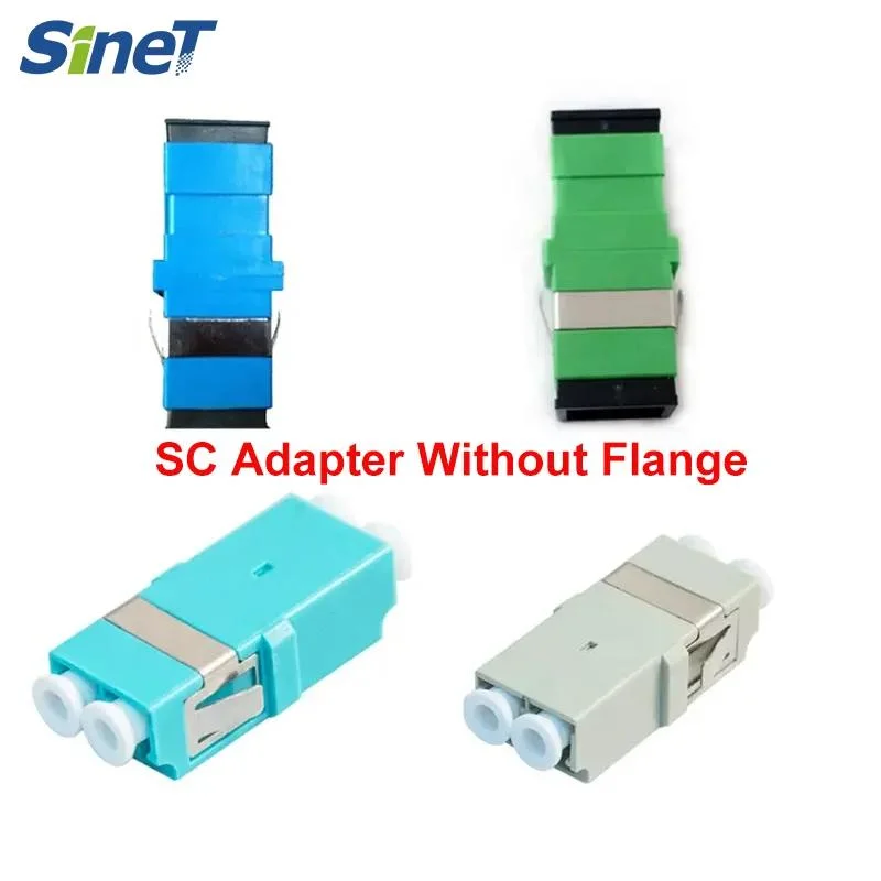 Fast Delivery LC Upc APC Fiber Optic Adapter FTTH Simplex Duplex Sm/mm Fiber Adaptor