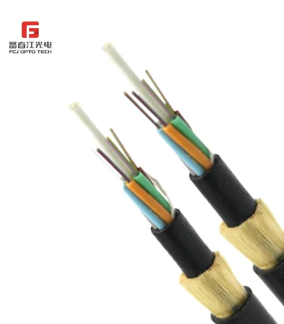 Fcj ADSS 2~288core G652D Optical Outdoor Self-Supported Fiber Cable