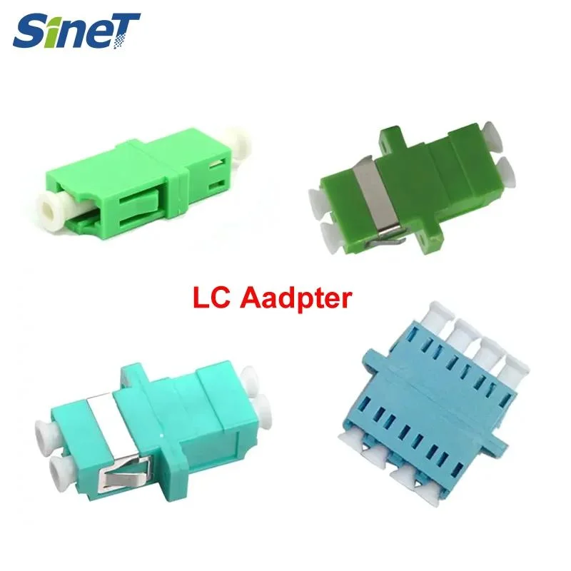 Fast Delivery LC Upc APC Fiber Optic Adapter FTTH Simplex Duplex Sm/mm Fiber Adaptor