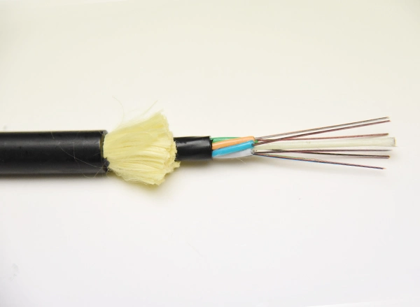OEM Multi-Mode Round Wire Fibra Optica Manufactureers of ADSS Cables Optic Optical Fiber Cable