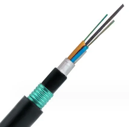 Factory Direct Sales Double Armored Double Sheathed Direct Buried Gytza53-6b1.3 Single-Mode Optical Fiber