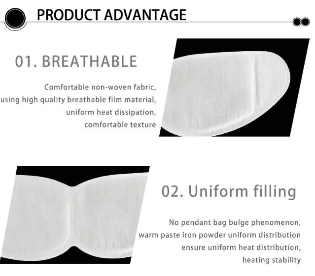 Health &amp; Medical Carbon Fiber Hot Compress Self Heat Disposable Patch