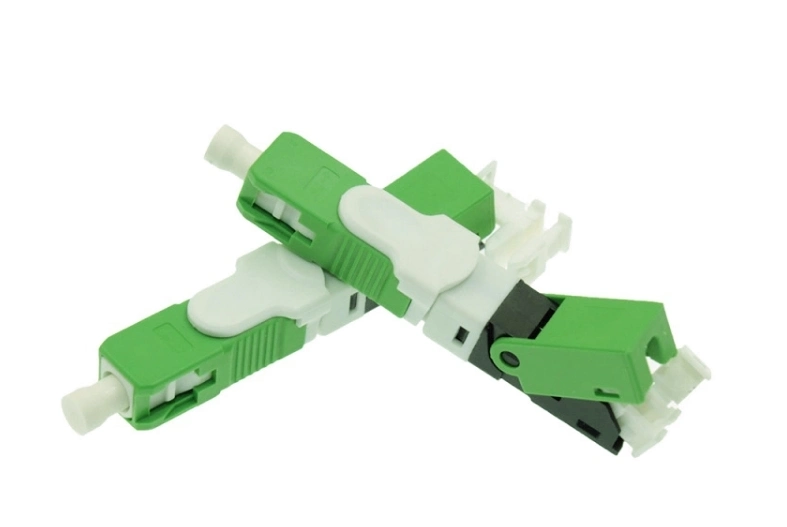 IP Series FTTH Sc APC Flip Type Quick Connector Fiber Optic Fast Connector for Patch Cord