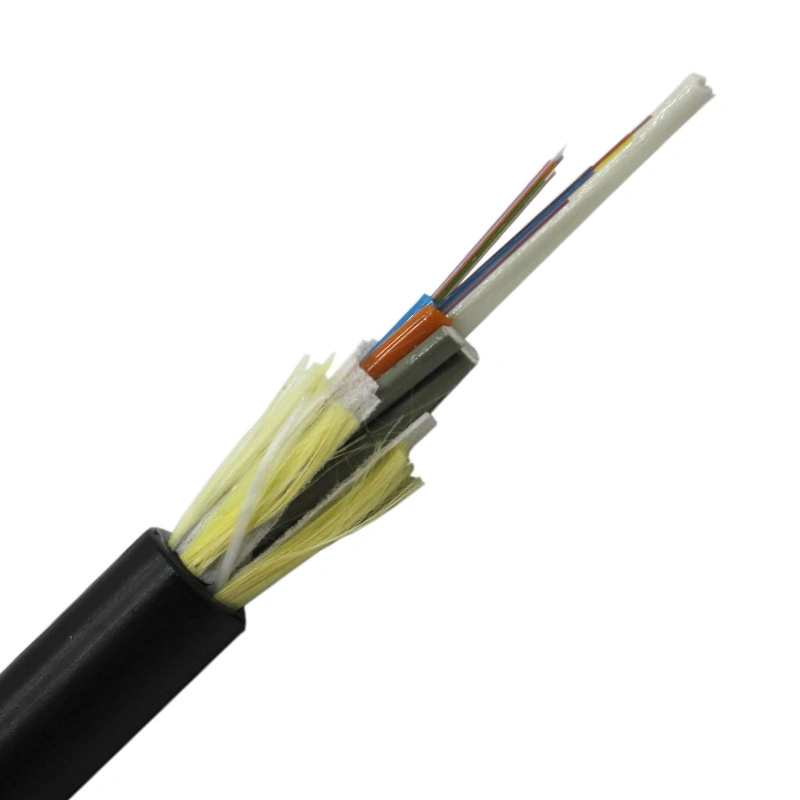 Free Samples All-Dielectric Self-Supporting ADSS Optic Cable with 2/4/6/8/10/12/24 cores