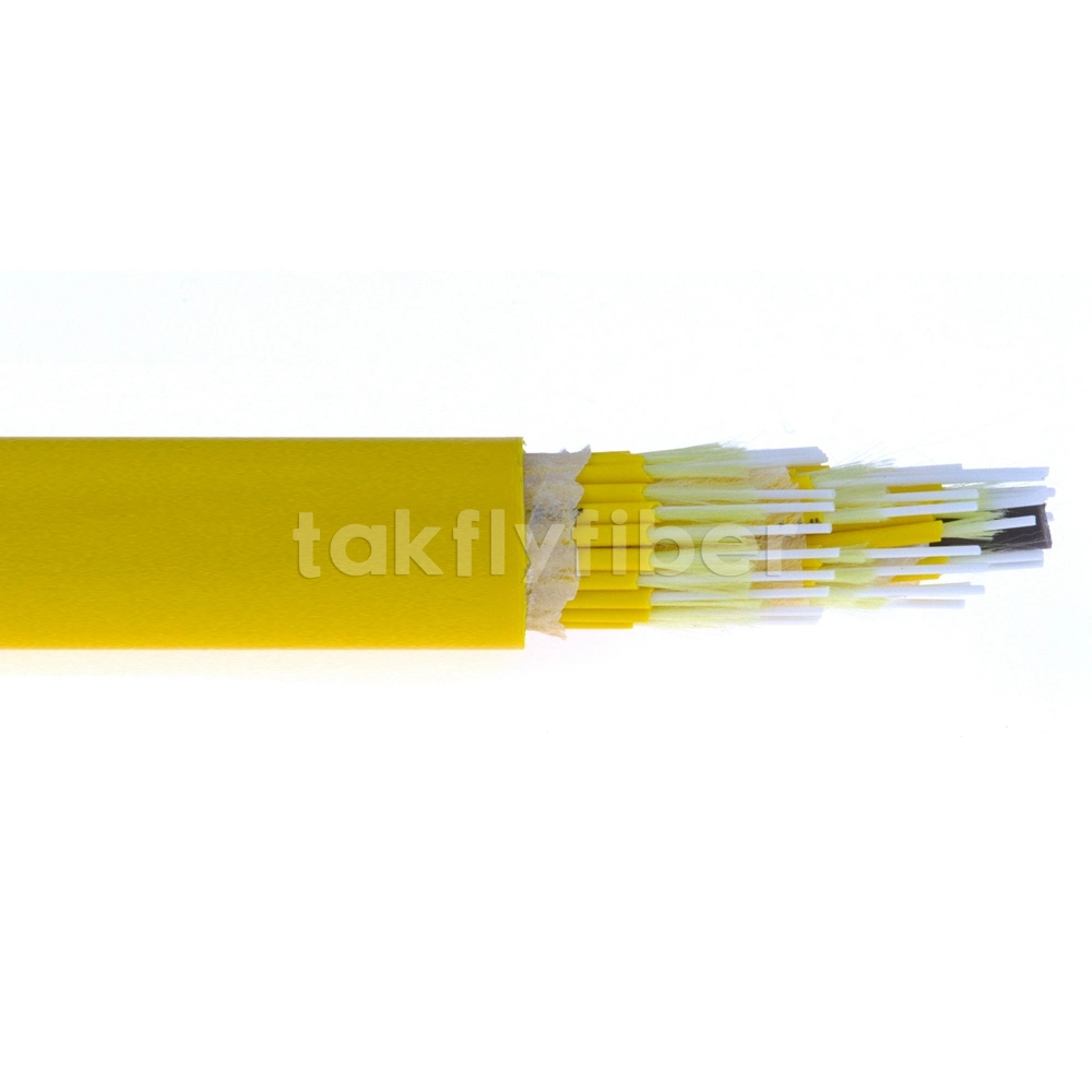 96 Multicore Indoor Distrubution Loose Tube Fiber Optic Cable for FTTH