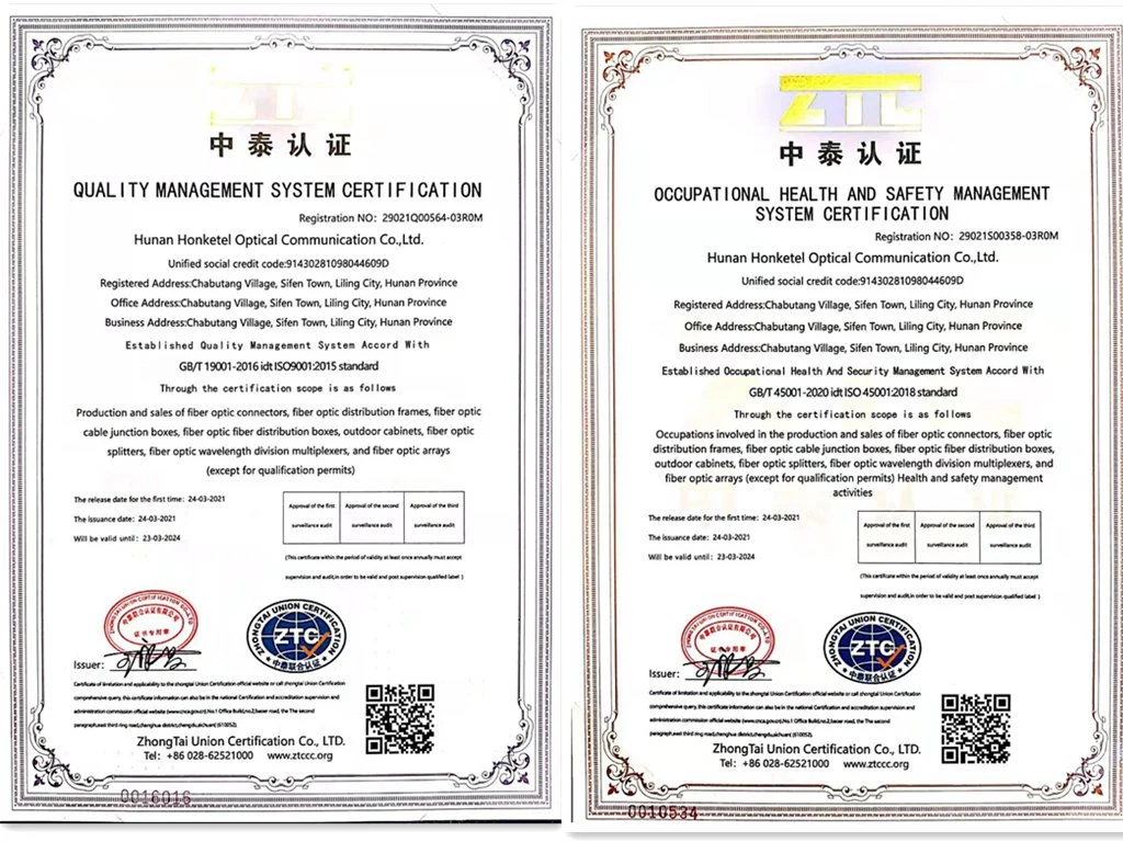 Custom Meters LC/Sc/FC/St Connector Patch Cord 24 Fibers OS2 Singlemode Indoor Pre-Terminated Fiber Optic Patch Cable