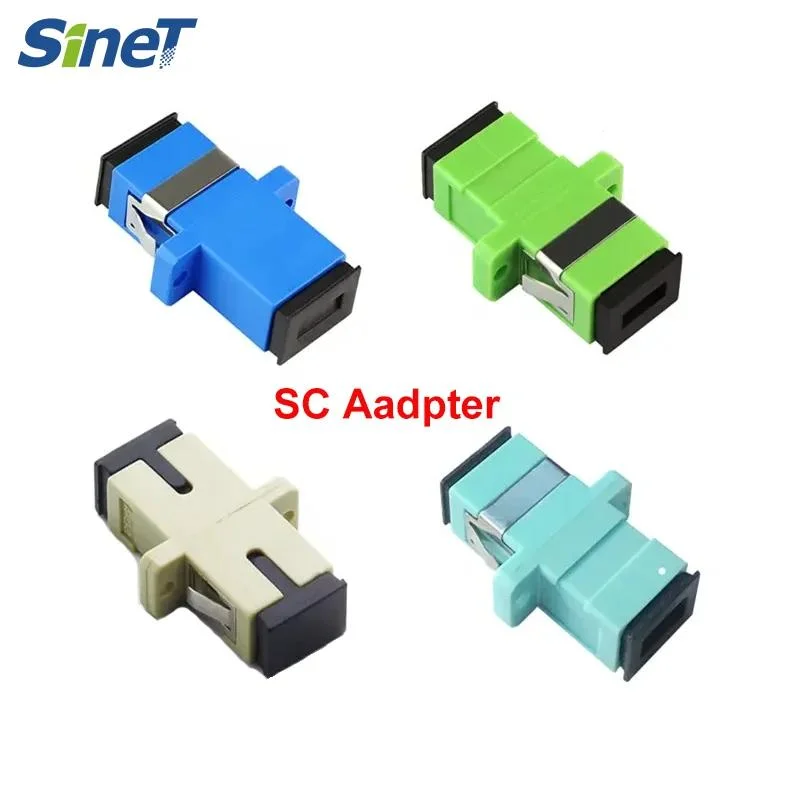 Fast Delivery LC Upc APC Fiber Optic Adapter FTTH Simplex Duplex Sm/mm Fiber Adaptor