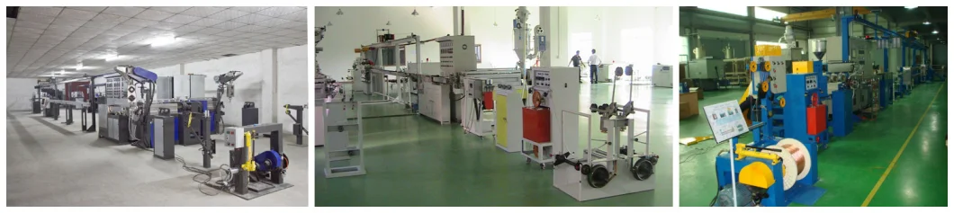 30 PLC+Ipc LSZH/PVC Tight Buffered Optical Fiber Cable Machine