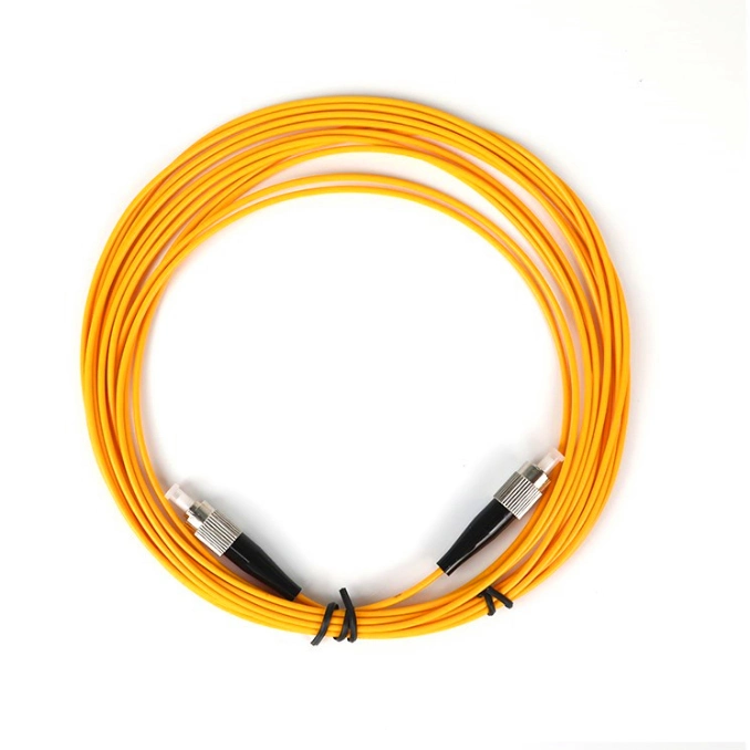 LC Sc FC St APC Upc G652D Single Mode 3mm Patch Cord Fiber Optic Jumper Pigtail Cable