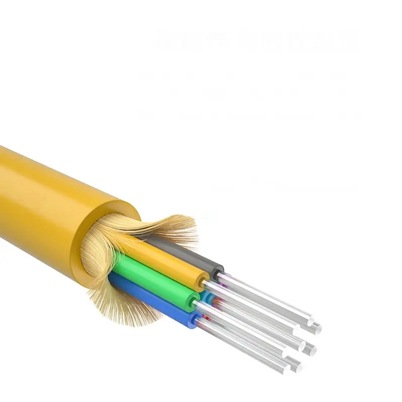 Multimode 62.5/125 Om1 FRP Strength Non-Unitized Tight-Buffered Fiber Optical Cable