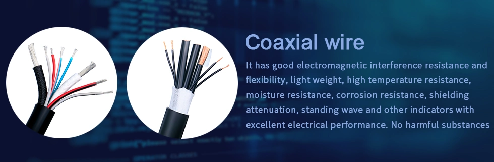 Outdoor Coaxial Single Mode Direct Burial Fiber Optic Cable