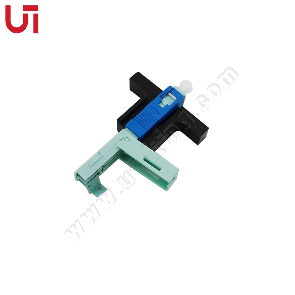 Free Sample Field Mountable Wedge Screw Fast Connector Sc APC Upc Single Mode Easy Assembly Fiber Optic FTTH Fast Connector