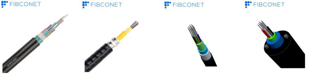 Metal Loose Tube Direct Buried Outdoor Armored Fiber Optic Cable