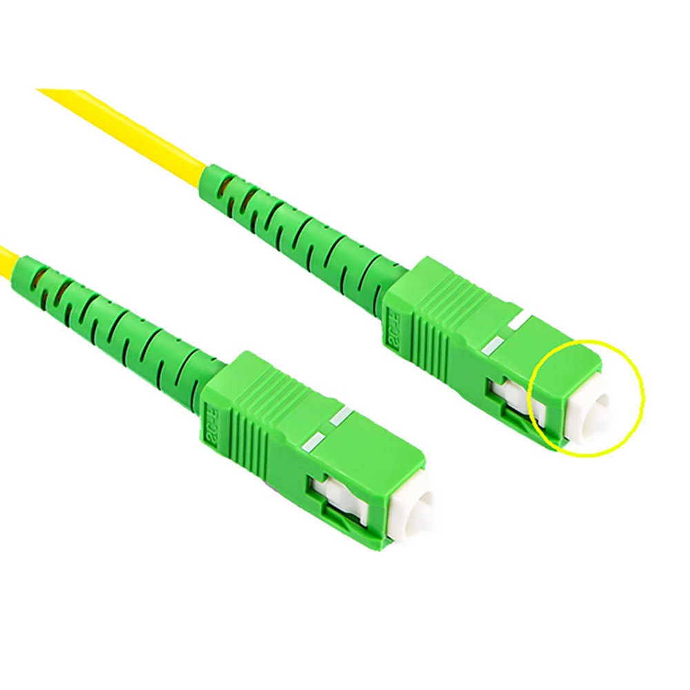 Sc APC Sm Simplex Fiber Optic Patch Cord