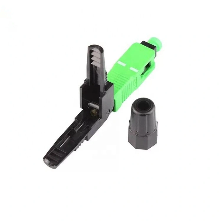 2020 FTTH Sc APC Quick Connector Fiber Optic Fast Connector for Cable