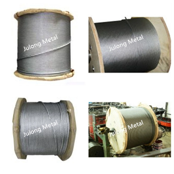 Marine Steel Cable 6 Strands X 12 Wires + 7 Fiber Cores