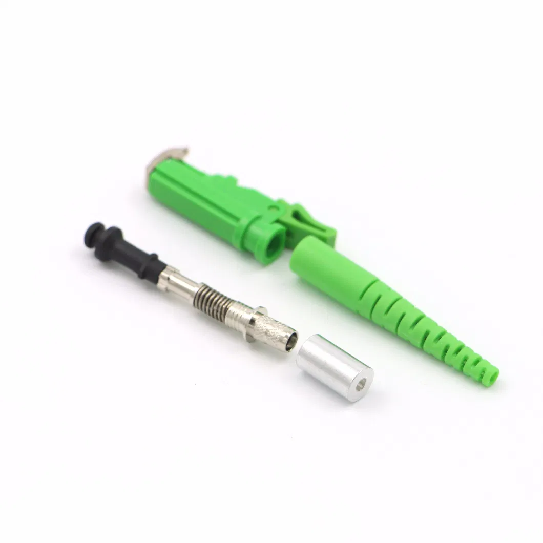 E2000/APC 2.0mm Fiber Optic Connector with Single Mode Ferrule